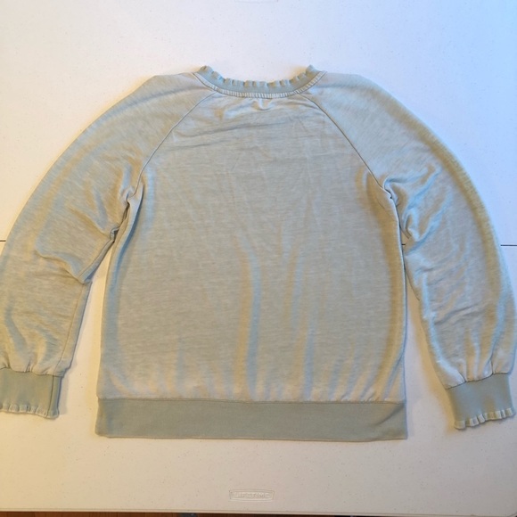 Jane and Delancey Light Green Crewneck Sweatshirt Soft Knit Size M - Picture 2 of 7